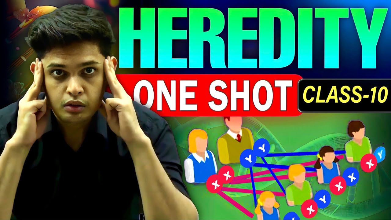 Heridity and Evolution Complete Chapter🔥|Class 10 Science| NCERT covered| Prashant Kirad