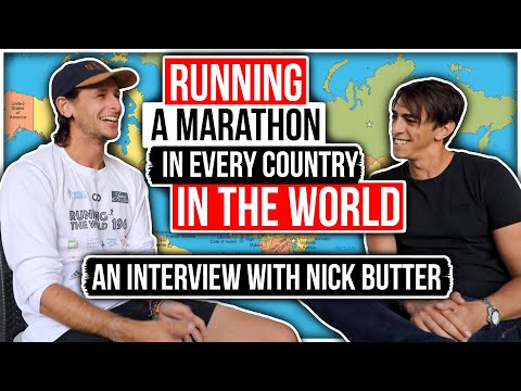 Nick Butter Running the World 196 for Prostate Cancer UK
