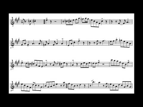 Lester Young - Lady be good 1936 - solo transcription