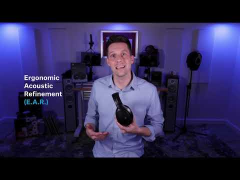 Sennheiser HD 560S atviro tipo referencinės ausinės su laidu, Juodos video