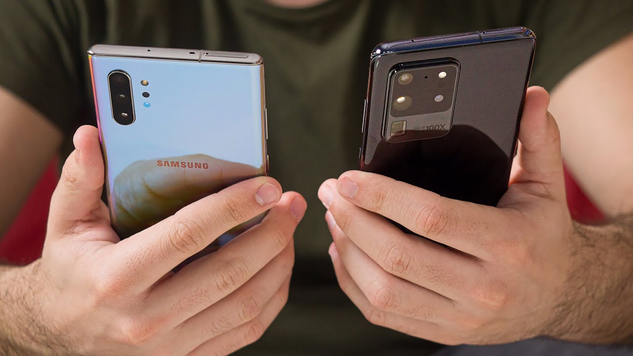 Samsung Galaxy S20 Ultra vs Note 10 Plus