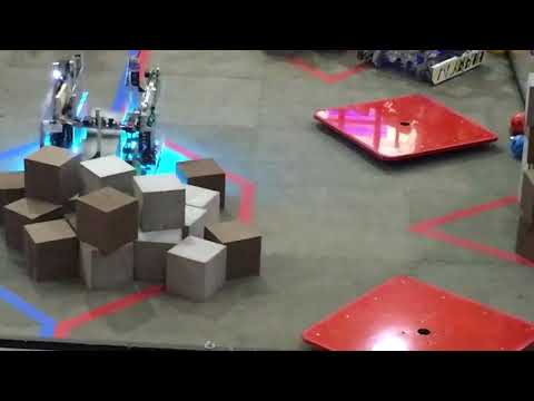 FTC Relic Recovery Ultro Robotics 10539 completes Full Snake Cipher