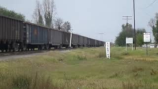 preview picture of video 'Ferromex FXE empty train metal'