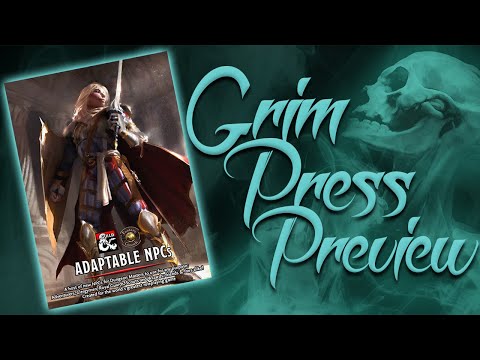 Adaptable NPCs (Fantasy Grounds)