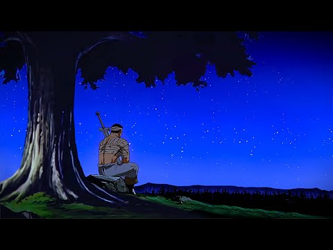🗡️ 10 Hours of Berserk Main Theme Song "Gats" + Rain 🌧️ Studying, Relaxation, Meditation, and Sleep