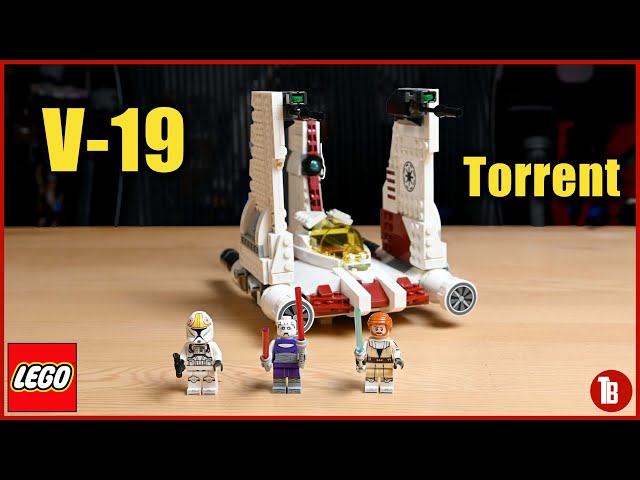 Vídeo relacionado con LEGO Star Wars 75432 Caza Estelar V-19 Torrent de Juguete - 3 Minifigura Inc. OBI-WAN Kenobi y Asajj Ventress con Espadas Láser - Regalo para Niños de 9+ Años Fans de Las Guerras Clon