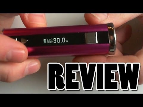 Набор: боксмод Eleaf iStick 30W ( iSmoka iStick 30W ) (варивольт/вариватт)  - видео 4