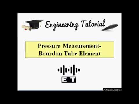 Bourdon Tube Element Video