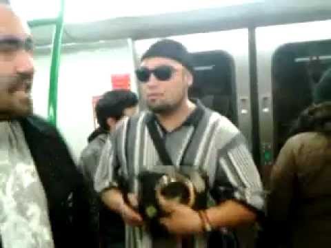 Raperos en el metro valparaiso