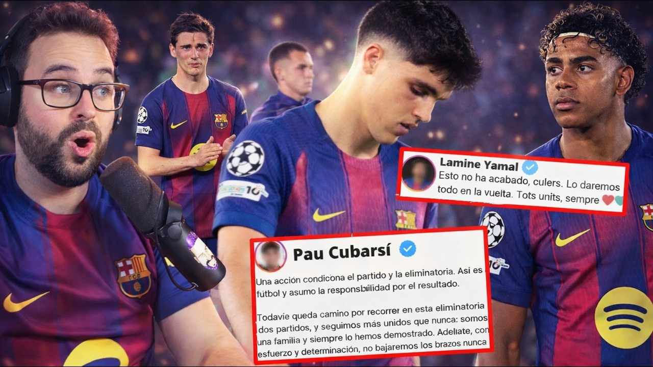 💥CUBARSÍ ASUME su ERROR en un EMOTIVO MENSAJE y la PLANTILLA LANZA MENSAJE  "¡PODEMOS REMONTAR!"