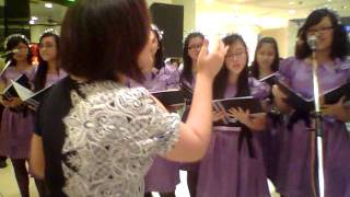 Mary&#39;s Boy Child. Christmas Caroling.