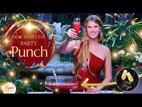 New Years Eve Punch 🥂 Christmas Party Recipe | How to Make
