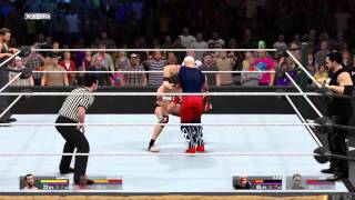 WWE 2K15 CPR & Joee vs. Team Double A