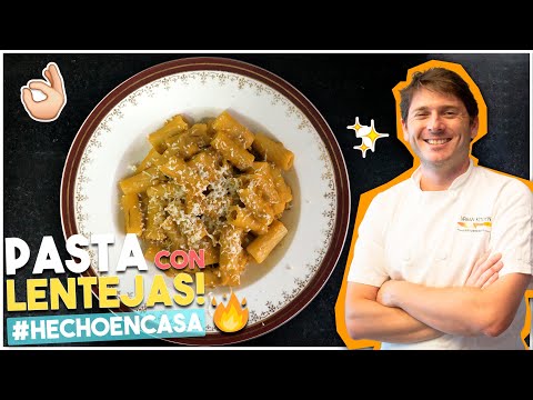 #HechoEnCasa | Receta super ECONÓMICA! Como hacer una PASTA CON LENTEJAS!