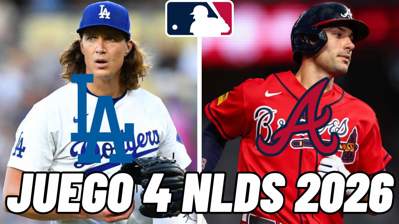 Previo: Juego 4, Dodgers vs. Bravos, Serie Divisional
