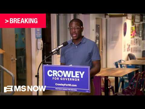 WATCH: Crowley speaks after defeating Hong in Wisconsin Gov. race