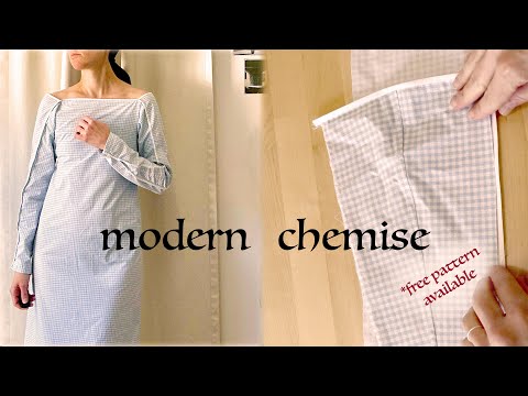 Making a different kind of chemise for a modern world | Free pattern!