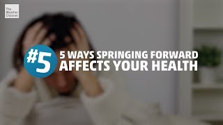 Daylight Saving Time Health Effects