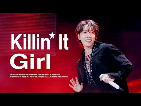 251031 Killin’ It Girl J-HOPE 제이홉 Focus