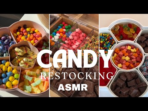 Sweet Candy Restocking ASMR 🍭 | Satisfying Candy Organization | Candy Restock