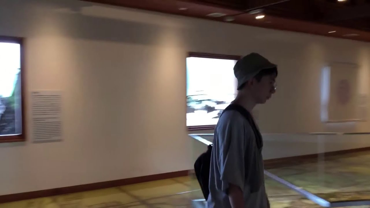 Catch a glimpse of Fukuoka Castle Ruins Visitor Center.