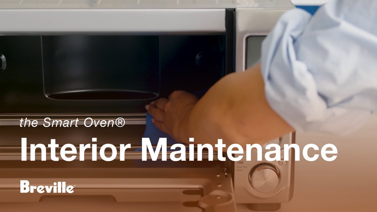 How to clean the oven interior