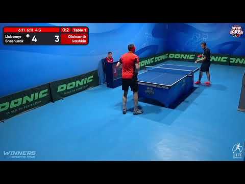 21:30 Liubomyr Sheshurak 0-3 Oleksandr Ivashkin West 5 WIN CUP 30.11.2022 | TABLE TENNIS WINCUP