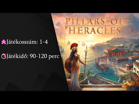 Pillars of Heracles KS részletes bemutató - Board Game Addicts
