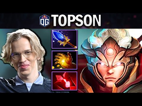 OG.TOPSON INVOKER - PRACTICING FOR TI10 - DOTA 2 7.27 GAMEPLAY