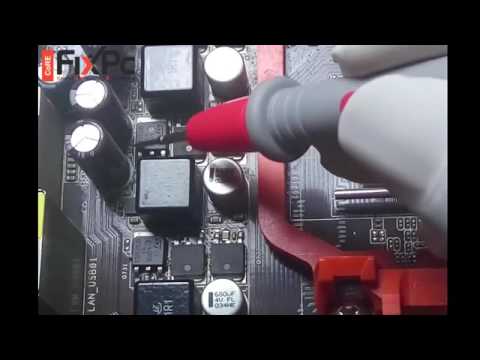 Repair Short / Dead Motherboard   !