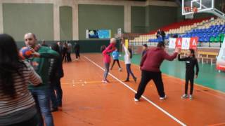 Mannequin Challenge (reto del maniquí) en el Día de la Discapacidad en Salamanca