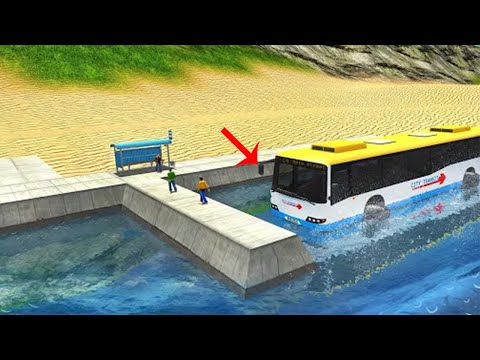 Sea Bus Driving Tourist Coach Bus Duty Driver । Coach Bus Driving Game । Android Gameplay