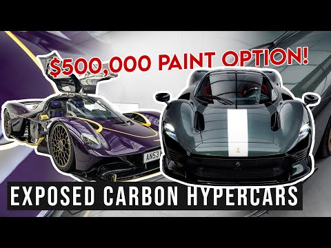 This Ferrari Daytona Has $500,000 Paint! + 24 Carat Gold Valkyrie
