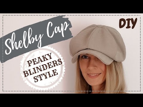 Peaky Blinders Style Shelby Cap Tutorial DIY | Кепка в стилі Peaky Blinders | Shelby Şapka Dikimi