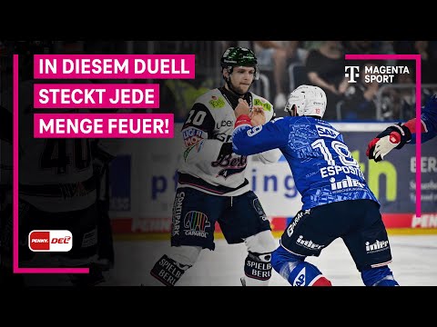 Berlin gegen Mannheim - zu viel Härte? | PENNY DEL | MAGENTA SPORT