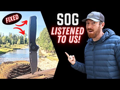 THEY FIXED 2 BIG ISSUES! SOG Terminus XR LTE Pocket Knives