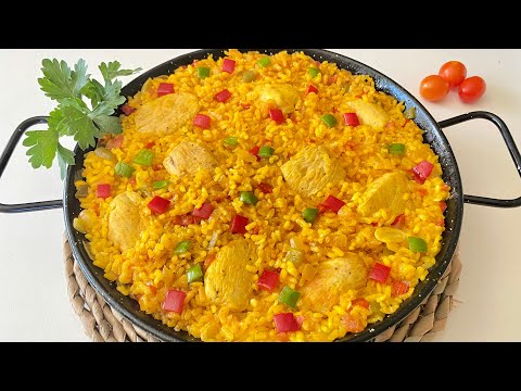 Arroz con Pollo, la Receta Más Fácil y Rápida QUE TE SORPRENDERÁ!!!