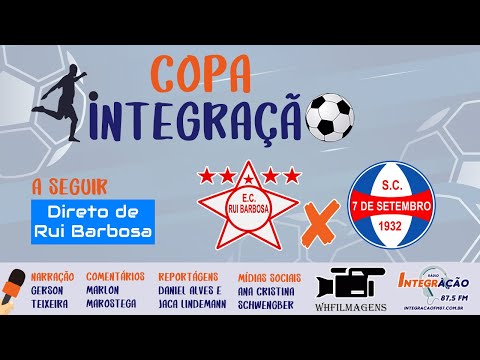 Copa Integração 2021 - Rui Barbosa x Sete de Setembro de São Caetano