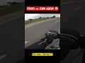 2024 Kawasaki Z900 Vs Honda CBR 650R Drag Race 1st 2nd Gear Challenge