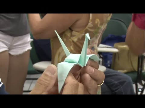 TJ UFSC 30/10/19 - Oficina de origami NETI