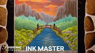 Dimension: A Pane in the Glass - Flash Challenge | Ink Master: Return of the Masters (Season 10)