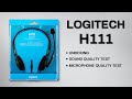 Накладні навушники Logitech H111 Dark Gray 6