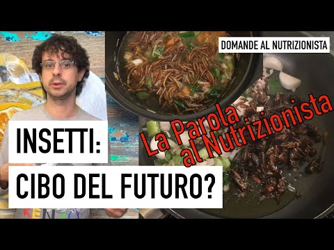 Insects, the food of the future? A nutritionist's opinion!