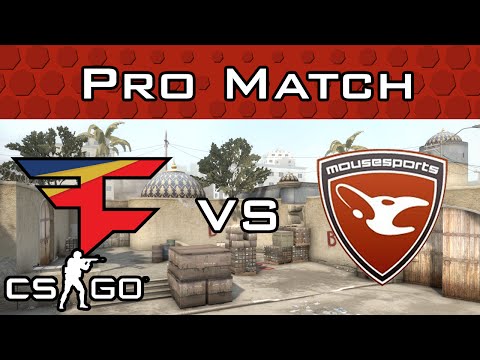 FaZe vs mousesports on Dust2
