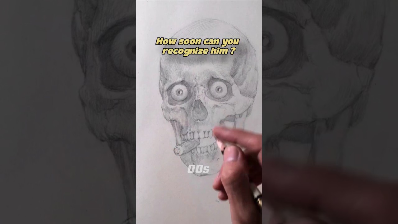 How soon can you recognize him? #anatomy #drawing #art