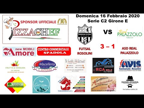 HIGHLIGHTS: Futsal Rosolini - Real Palazzolo 16/02/2020