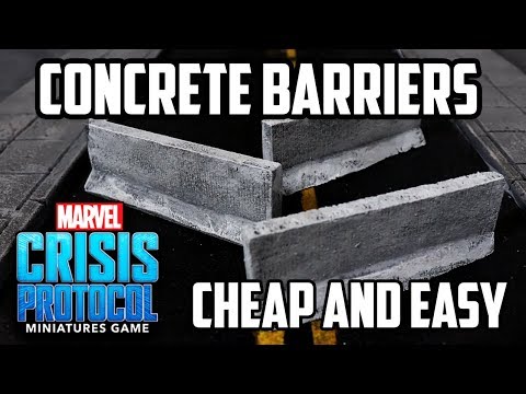 How To Make Concrete Barriers - Terrain Tutorial
