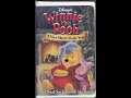Opening To Winnie The Pooh A Very Merry Pooh Year VHS 2002