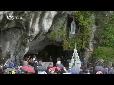 Chapelet du 18 octobre 2024 à Lourdes