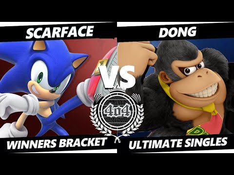 4o4 Smash Night 93 - TwT| Scarface (Sonic) vs EVC| DONG (Donkey Kong) - Winners Round 3